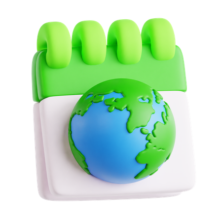 Earth Day Celebration  3D Icon