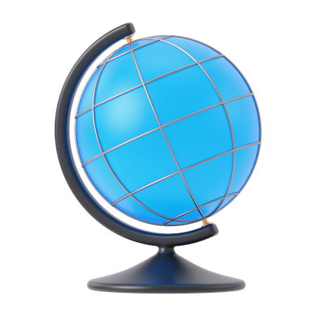 Earth Globe  3D Icon