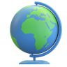 3d for earth globe