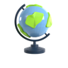 earth globe graphics