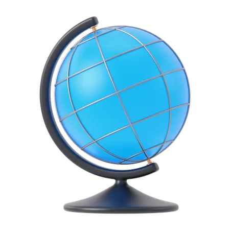Earth Globe  3D Icon