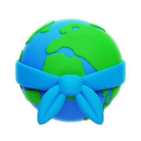 Earth Peace  3D Icon
