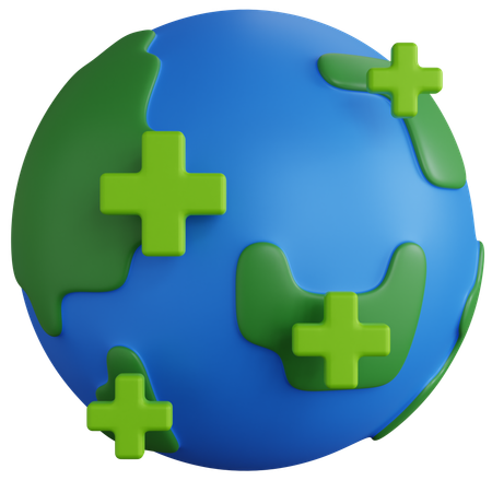 Earth Protection  3D Icon