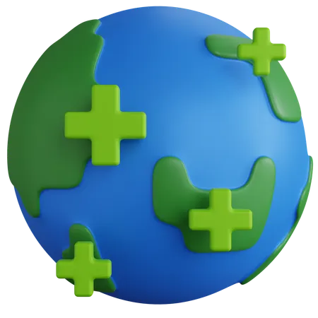 Earth Protection  3D Icon