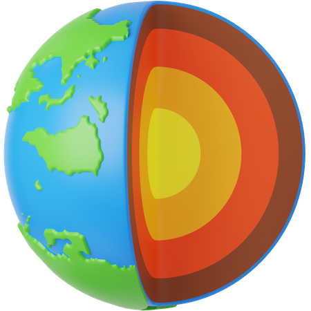 Earth science  3D Icon