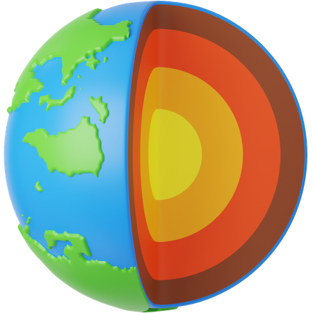 Earth science  3D Icon