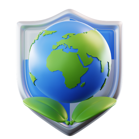 Earth Shield  3D Icon