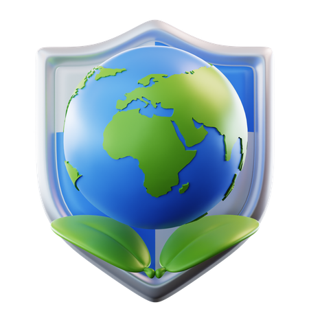 Earth Shield  3D Icon