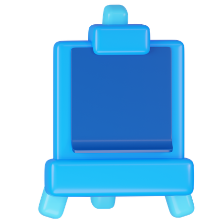Easel  3D Icon