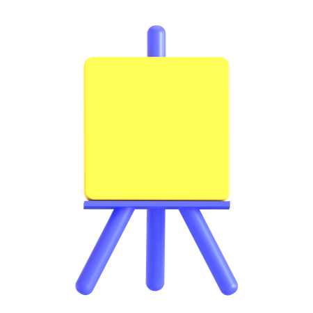 Easel  3D Icon