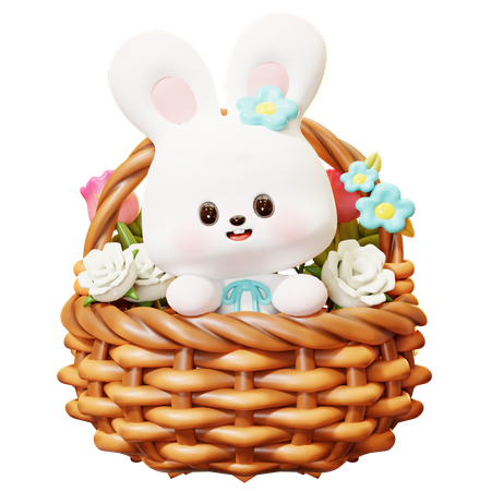Easter Basket  3D Icon