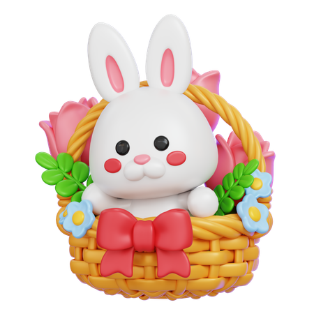 Easter Basket  3D Icon