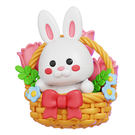 Easter Basket  3D Icon