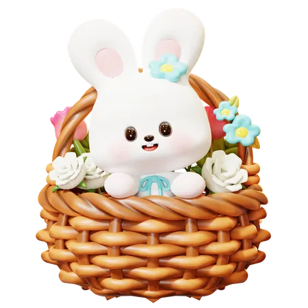 Easter Basket  3D Icon