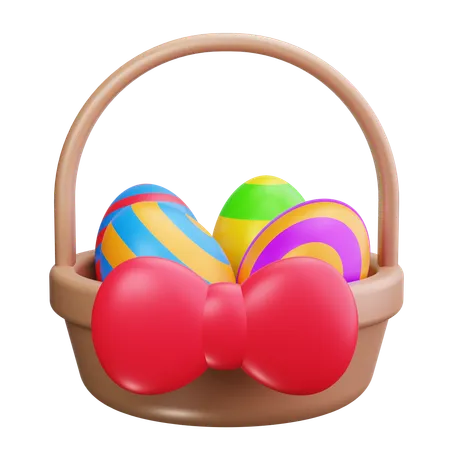 Easter Basket  3D Icon