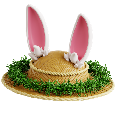Easter Bonnet  3D Icon