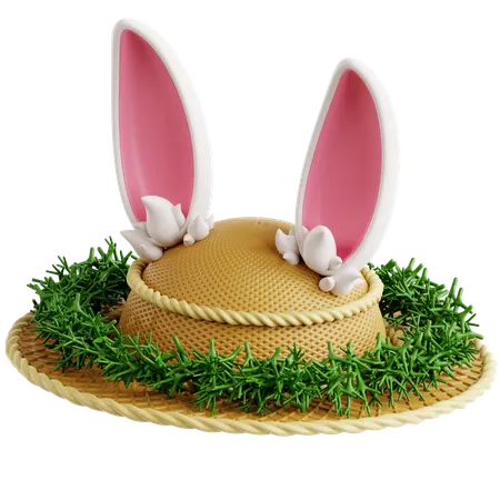 Easter Bonnet  3D Icon