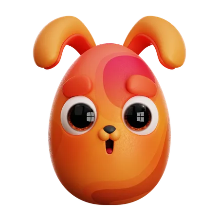 Easter Bunny  3D Icon