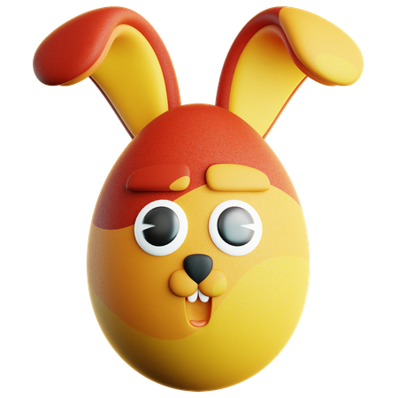 Easter Bunny  3D Icon