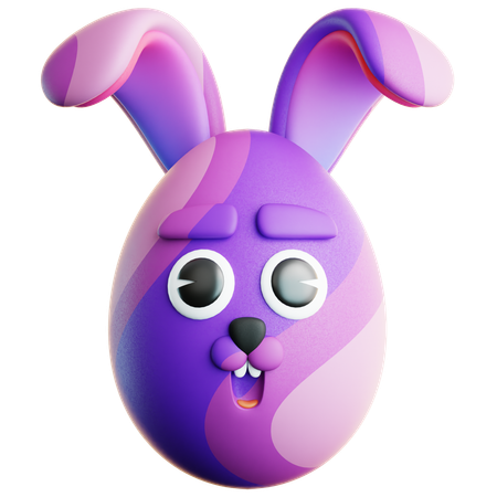 Easter Bunny  3D Icon