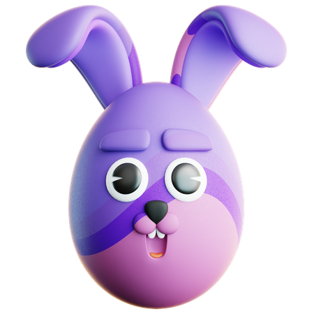 Easter Bunny  3D Icon