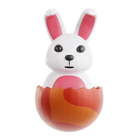Easter Bunny  3D Icon