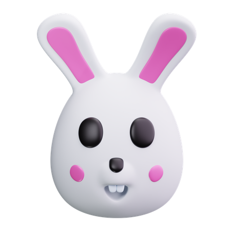 Easter Bunny  3D Icon