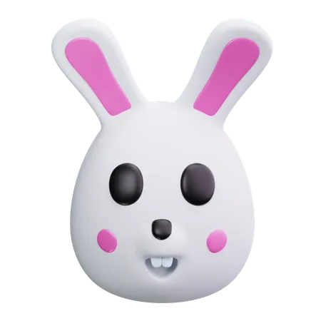 Easter Bunny  3D Icon