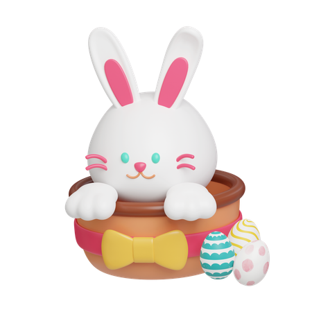 Easter Bunny  3D Icon