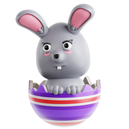 Easter Bunny  3D Icon