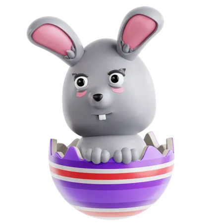 Easter Bunny  3D Icon