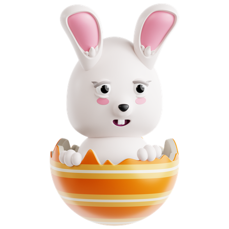 Easter Bunny  3D Icon