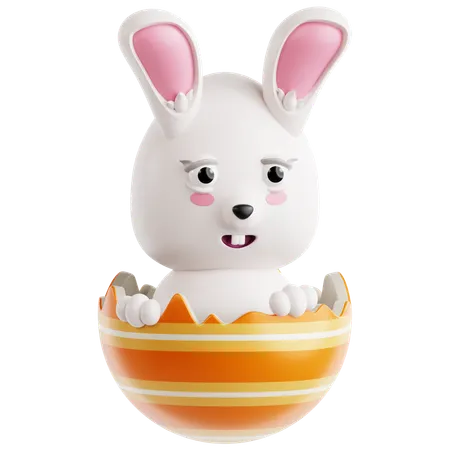 Easter Bunny  3D Icon