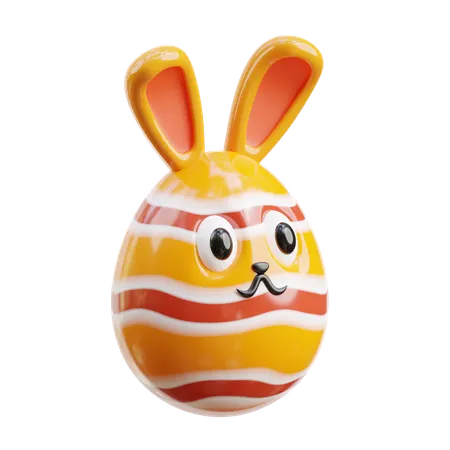 Easter bunny  3D Icon