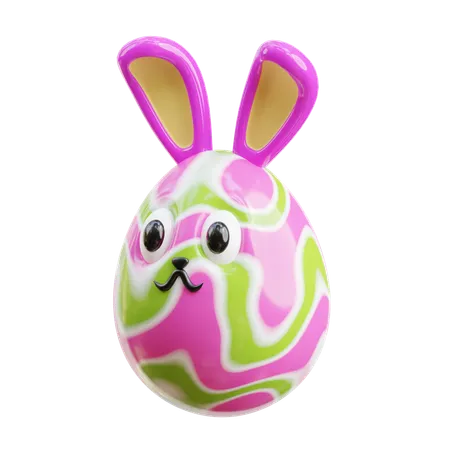 Easter bunny  3D Icon