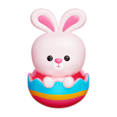 Easter Bunny  3D Icon