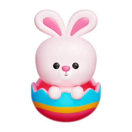 Easter Bunny  3D Icon