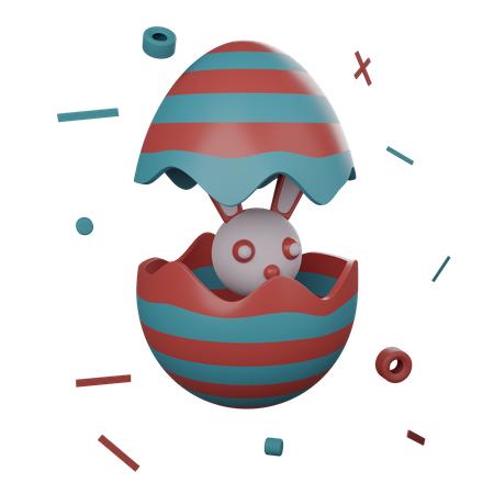 Easter Bunny  3D Illustration