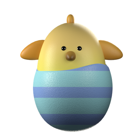 Easter Bunny 3D Icon