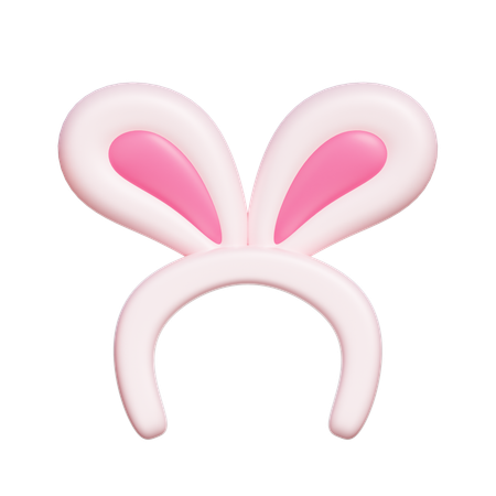 Easter Bunny Ear  3D Icon