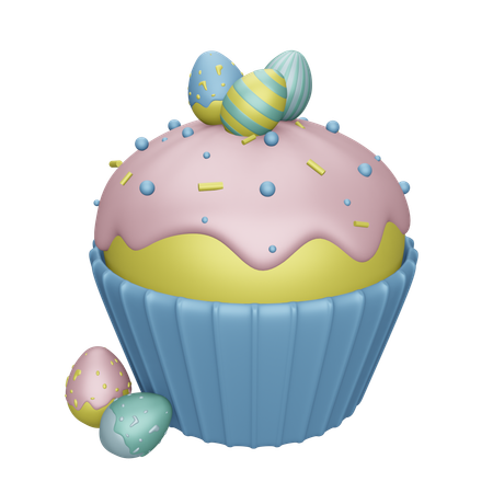 Easter Cake  3D Icon