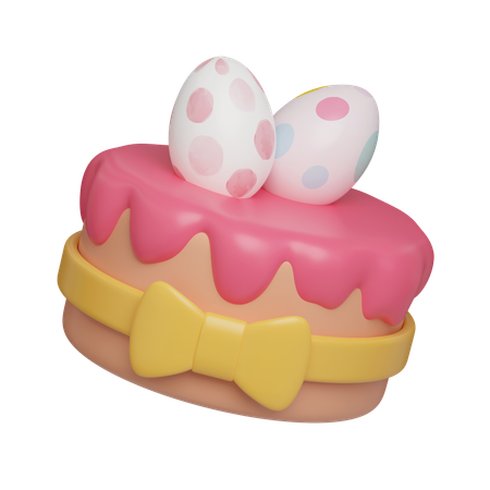 Easter Cake  3D Icon