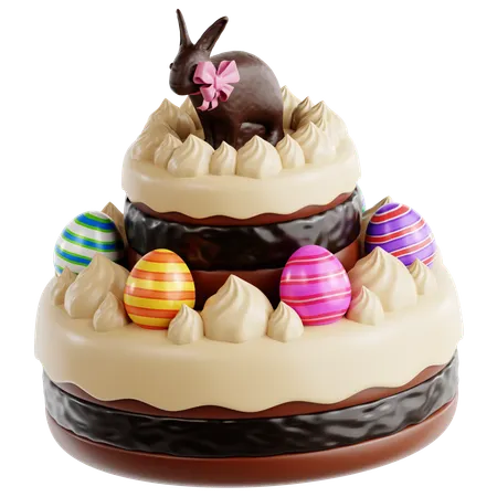 Easter Cake  3D Icon