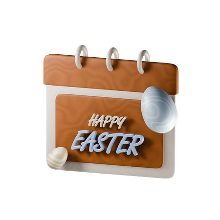 Easter Day  3D Icon