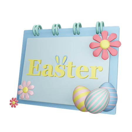 Easter Day  3D Icon