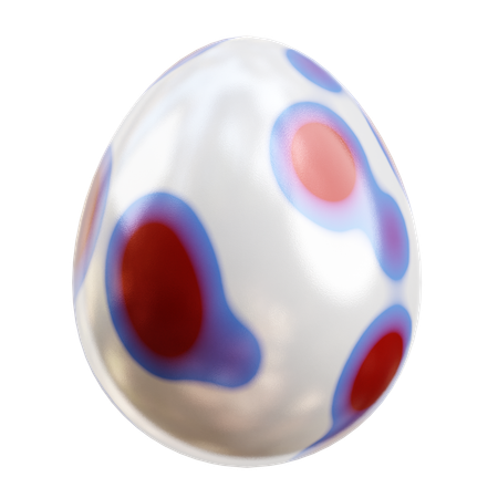 Easter egg  3D Icon