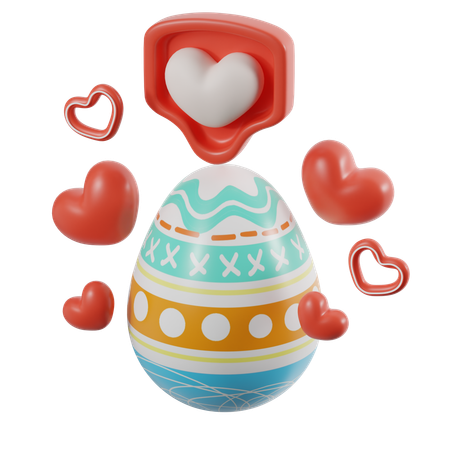 Easter Egg  3D Icon