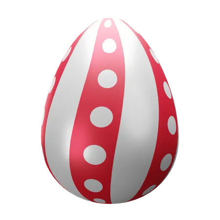 Easter egg  3D Icon