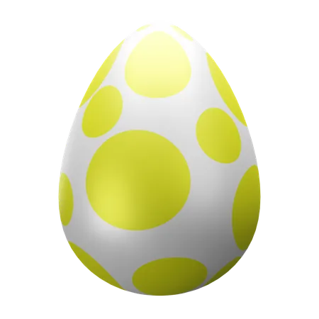 Easter egg  3D Icon