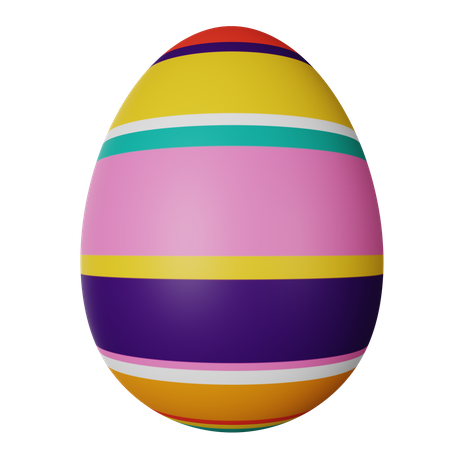 Easter Egg  3D Icon